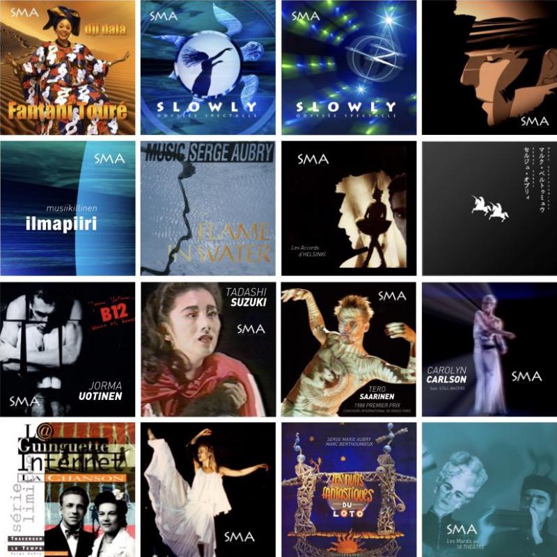 Albums musicaux Serge Marie Aubry